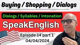 Teaching English For Shopping _ Native English Daly Livestream Lesson: Episode-14 (part1)