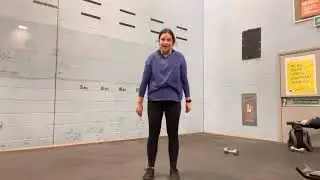 Half burpee hiit exercise