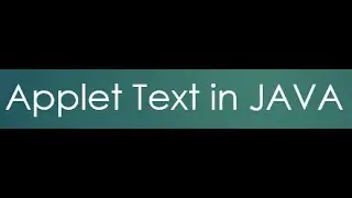 49  Applet Text