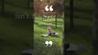 The Goal of Meditation... daily reminder ❤