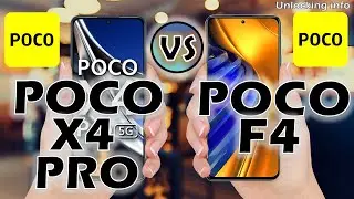 Poco F4 Vs Poco X4 Pro