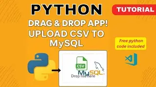 Upload CSV to MySQL with Streamlit | Python + PHPMyAdmin Beginner Tutorial