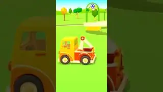 Compétition Camion de pompiers 🚒 VS Balayeuse 🚗 Qui est le gagnant? 