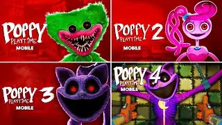 Watch All The New Jumpscares In Poppy Playtime 1-2-3-4 Mobile Full Game( GrannyLongLegs )#15