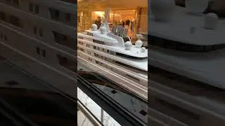 The world’s largest megayacht: the 180m (592ft) Azzam built by Lürssen in Germany