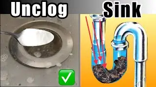 How to Open a Kitchen Sink Drain 💯Result (Easy and Cheap)