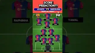 LEVANTE UD VS BARCELONA: PREDICTED LINEUPS 🔥⚽ | LALIGA 25/26