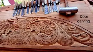 Wooden Door carving Beautiful design