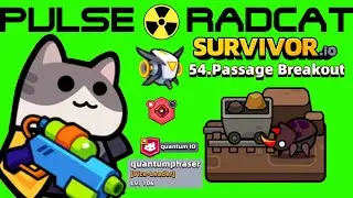Survivor.IO Chapter 54 Playthrough ☢️ AF3 PULSE RADCAT ☢️ HF EMITTER BOOTS  MASS EFFECT VOID POWER
