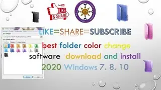 best folder color change software  download and install 2020 Windows 7  8  10