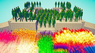 ZOMBIE HORDE vs EVERY GOD - Totally Accurate Battle Simulator TABS