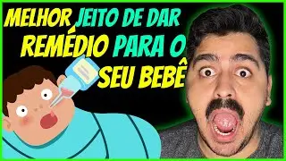 MELHOR MANEIRA DE DAR REMÉDIO PARA BEBÊS ✅ #recémnascido #gravidez #cuidadoscombebê #dicasdebebê