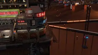 I Create a Air Cyberpunk City with Blender!