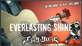 BLACK CLOVER OP 12 - EVERLASTING SHINE [Full version] Anime Fingerstyle Guitar Cover Indonesia