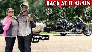 Back On The Road | A Late Start and Moto Camping For Free.