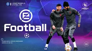 eFootball PES 2022 Mod Patch for PES 2021 Mobile V5.6.0 Android New Graphics Patch