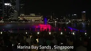 Marinabay Sands, Singpapore Water show