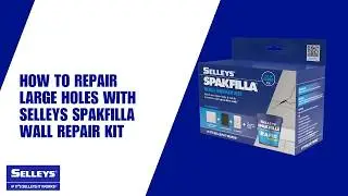 How to repair large holes in interior walls with Selleys Spakfilla Wall Repair Kit