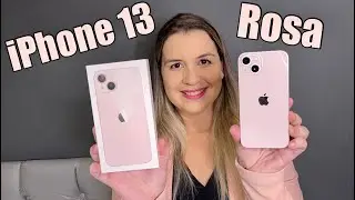 Comprei o iPhone 13 Rosa
