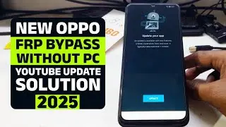 OPPO FRP BYPASS YOUTUBE UPDATE 2024 | Without PC