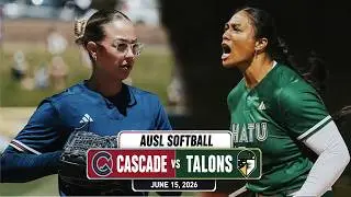 Cascade vs Talons Full Game, Jun 15 26 | Athletes Unlimited Softball League (AUSL) 2026