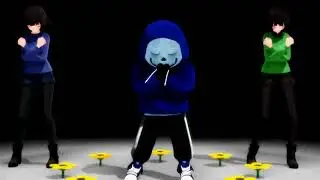 【MMD-Undertale】Heroes Tonight