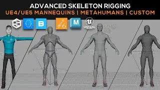 Maya & Unreal: Advanced Skeleton Rigging Course Trailer