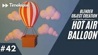 Making A Hot Air Balloon | Blender 2.92 Object Creation