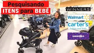 Pesquisando ITENS para BEBÊ em Calgary.