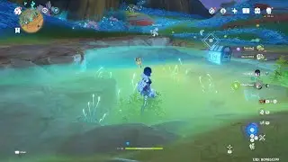 Genshin Impact Heart Shaped Pool Mini Puzzle In Sumeru