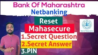 How to Reset Mahasecure Secret Question/Answer | Reset Mahasecure Security Question/Answer/PIN | BOM