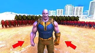 10.000 SÜPER KAHRAMAN VS THANOS 😱 - Süper Kahramanlar
