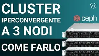 Ceph : Creazione di un Cluster a 3 Nodi