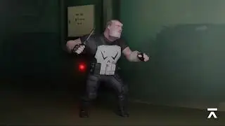Punisher Knife Attack