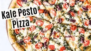 Homemade Kale Pizza (Easy Recipe)