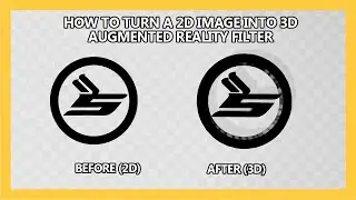 How to Turn a 2D Image into a 3D augmented Reality Filter (EASY)