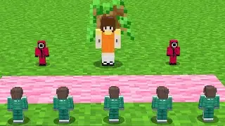 1 pixel squid game in minecraft