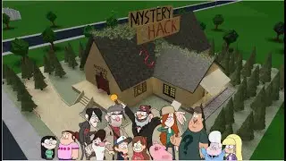 Building the Mystery Shack from Gravity Falls