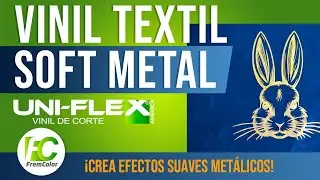 Vinil Textil Soft Cut Metal - UNIFLEX