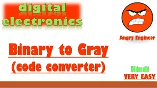 binary to gray code converter | design of 4 bit binary to gray code converter