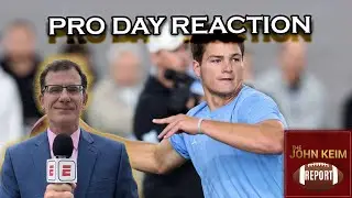Reacting to Drake Maye's Pro Day | John Keim Report