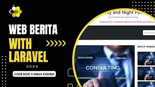 Membuat website berita dengan framework Laravel dan bootstrap