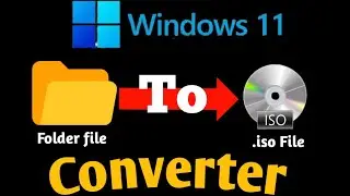 folder to iso file converter | How to Convert Any File & Folder to ISO File | folder to iso