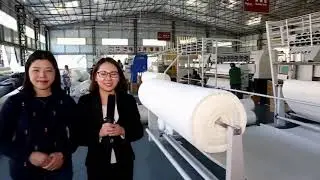 Weiyang Pocket Spring Mattress Factory Quilting Machinery Working Process