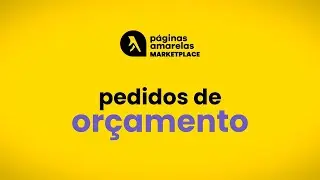 Marketplace Páginas Amarelas - Pedidos de orçamentos