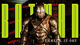 Batman vs Superman edit || Batman x Check It Out Edit Status || Men Are Brave Edit
