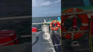 Dramatic Rescue! Coast Guard Saves Boaters from Capsized Catamaran #rescue #coastguard #news