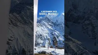 Manali right now | 4/12/2023 | sissu  latest weather updates #sissuvalley #viral #trending #manali