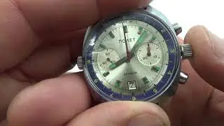 Poljot Vintage USSR Russian Soviet watch Chronograph Sturmanskie 3133 6918