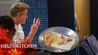 Raw Lobsters Cause a Shock Mid-service Elimination | Hell's Kitchen